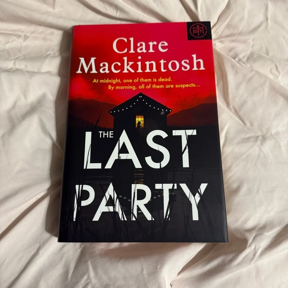 Book of the Month The Last Party by Clare Mackintosh Hardcover